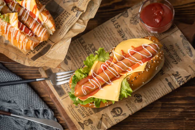 超柔軟三明治熱狗🌭️麵包