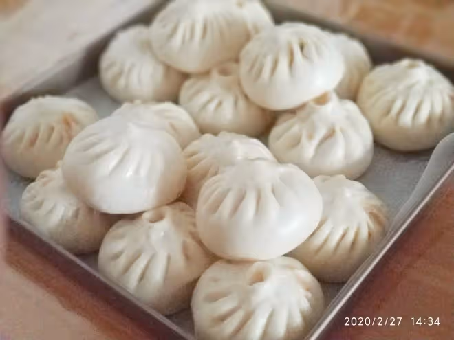 2小時快手做包子~從麵粉到嘴巴的距離