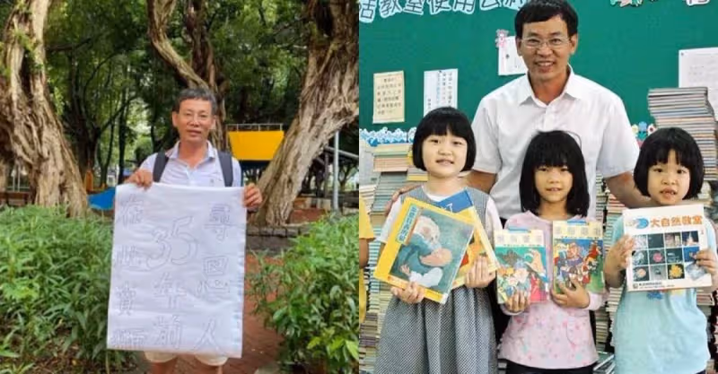 報恩35年不晚！考大學時家窮「小吃店老闆娘偷加料」份量加倍大 當上國小校長「北上大字報尋人」大喊：找到為止