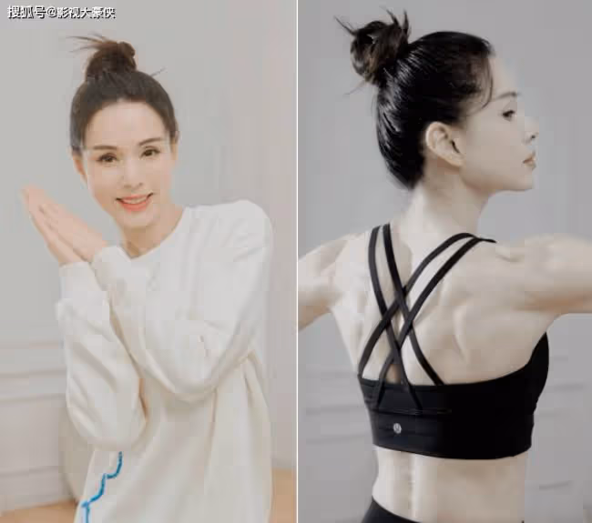 55歲李若彤曬素顏健身照！穿緊身衣曲線婀娜