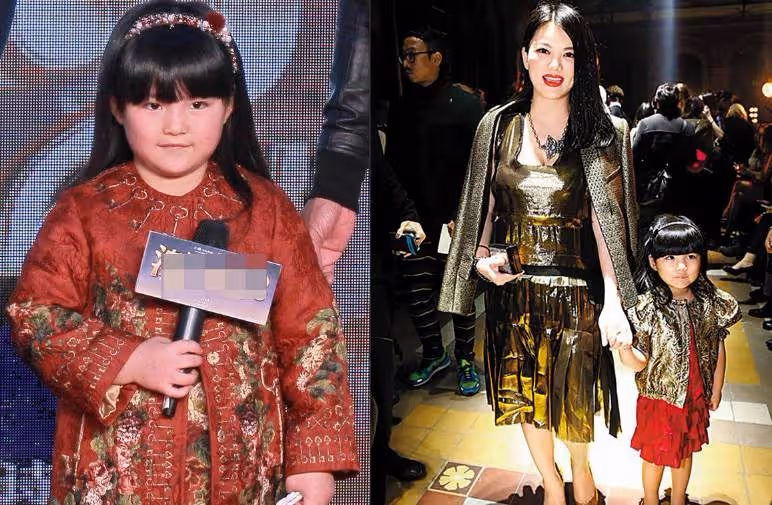 王詩齡「狂瘦20斤」，美得不像話！網友：明星家的孩子顏值是真抗打