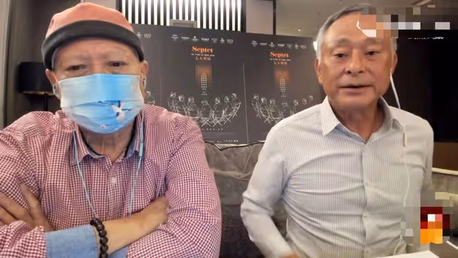 洪金寶宣傳新電影，鬍鬚花白身形暴瘦認不出，此前頂烈日拄拐拍戲
