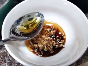 綠脆綠脆的涼拌沙蔥