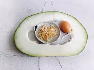 炎夏消暑湯～冬瓜蛋湯