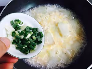 炎夏消暑湯～冬瓜蛋湯