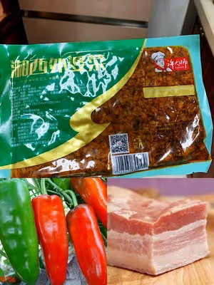 外婆菜炒五花肉