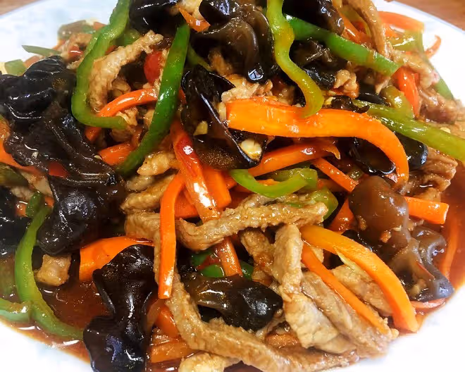 魚香肉絲（下飯家常菜）