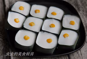 斑斕葉系列：斑斕椰汁西米糕