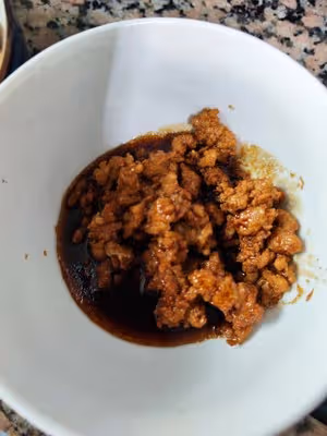 下飯菜:肉沫豆角