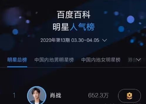 肖戰打破「困境」之後,他用數據證明人氣與實力,歸來仍是少年_偶像_發聲_網友