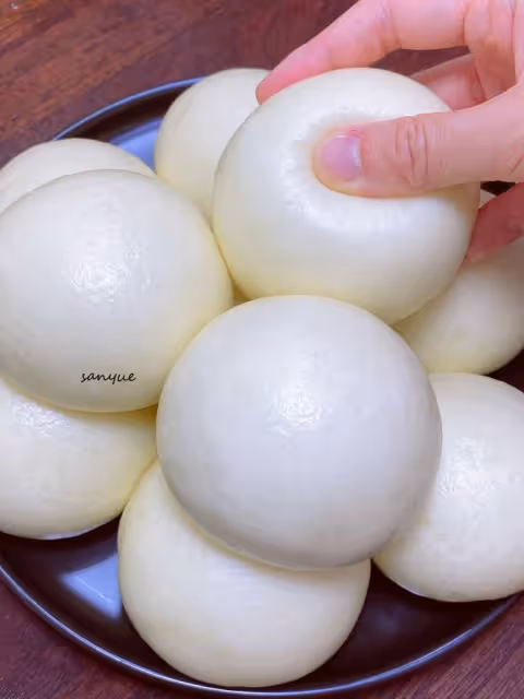 白面饅頭 附細節視頻詳解