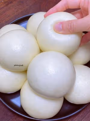 白面饅頭 附細節視頻詳解
