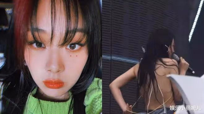 唱嗨了!韓國女歌手BIBI參加音樂節,表演期間比基尼險些滑落