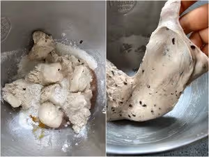 血糯米酒釀桂花赤豆吐司｜附血糯米酒釀的做法