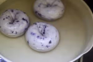 奶香藍莓乳酪貝果💗新鮮水果香氣🥯