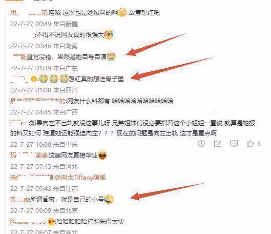 向佐女主被扒自導自演 曾主動找葛斯齊爆料