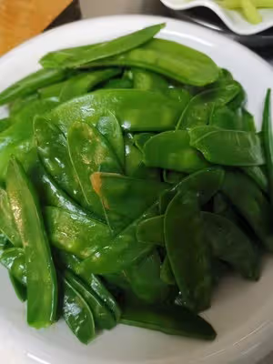 清炒豌豆莢