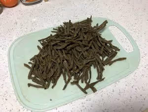 干豆角燒肉-好吃到炸裂