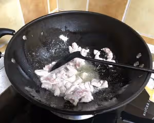 干豆角燒肉-好吃到炸裂