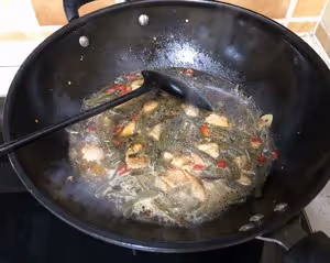 干豆角燒肉-好吃到炸裂