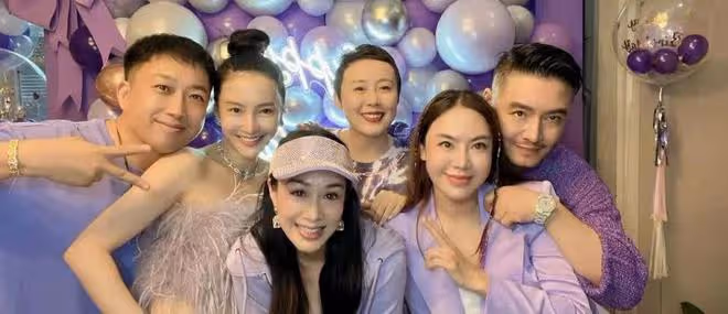 鍾麗緹為二女兒慶生,程莉莎夫婦到場,14歲女兒身高超過媽媽