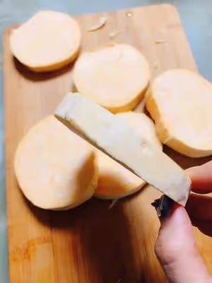 烤箱烤紅薯（片）