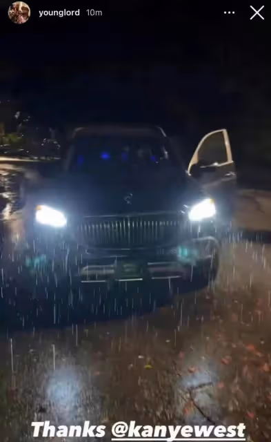 好兄弟出「車禍」Kanye直接送同款豪車邁巴赫？網友：Ye這人能處！