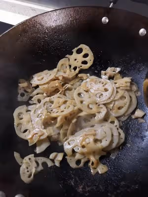 酸甜可口糖醋藕片