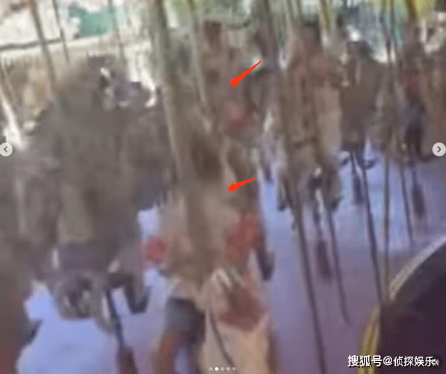 熊黛林夫婦帶雙胞胎女兒出遊,超模腿搶鏡