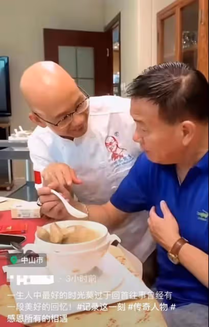 65歲萬梓良曝近況!戴「鴿子蛋」吃鮑魚乳鴿