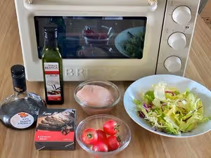 低脂高蛋白煙燻雞胸肉輕食沙拉|快樂享瘦