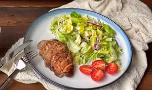 低脂高蛋白煙燻雞胸肉輕食沙拉|快樂享瘦