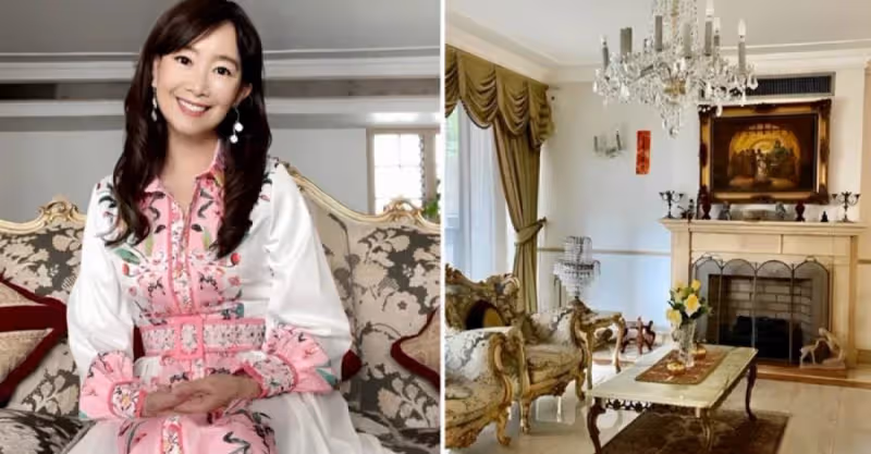 陳美齡回港曬豪宅，裝修奢華猶如皇宮，日本豪宅和安倍晉三同小區