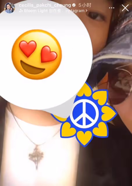 張柏芝罕曬一家出遊照!母子二人緊緊相偎好似情侶,哥哥模樣帥氣不像謝霆鋒,Quintus大口吃雞腿十分帥氣