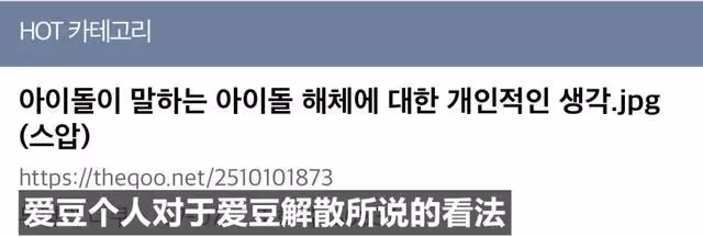 論愛豆組合解散的現實原因