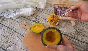 水嫩又有營養的南瓜元貝蛋羹，寶寶的補鈣輔食，廚房小白一學就會
