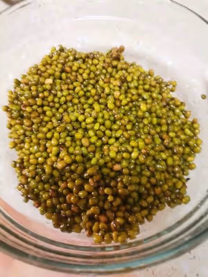 [解暑解辣必備]牛乳綠豆沙