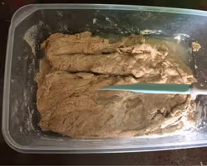 【不揉面】100%全麥拖鞋麵包（恰巴塔）