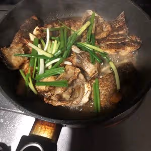 香掉牙的煎焗羅非魚片