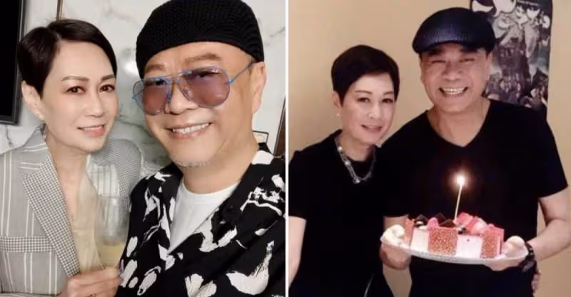 歐陽震華61歲大壽，與賭王孫女大秀恩愛，結婚26年零緋聞一生無子