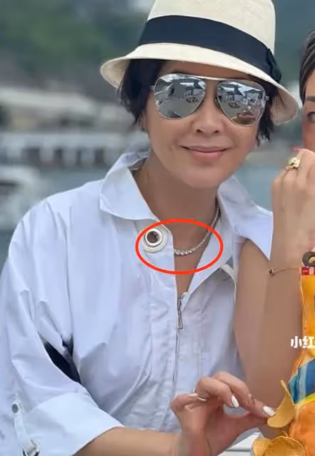 劉嘉玲與億萬富豪遊艇聚會!戴鉆石項鏈超耀眼,素顏不化妝皮膚白嫩,網友:完全沒有衰老的感覺