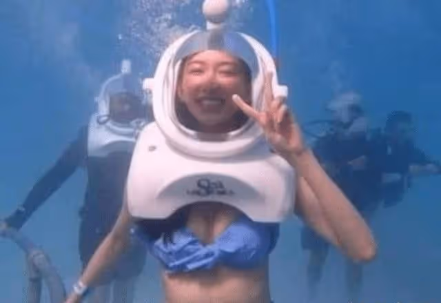 有種「日本人妻」叫林志玲,當看到她曬出的潛水照時,網友:黑澤眼光真毒