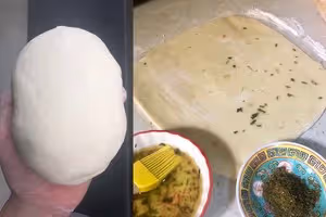 香豆子花捲/苦豆子花捲/葫蘆巴花捲•戀戀西北家常滋味（五）［素食］