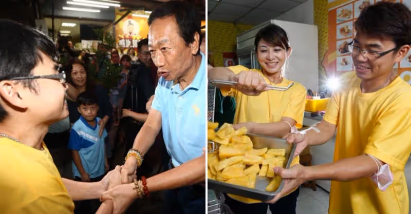 郭台銘後悔了！當年說重話博士「不該放棄6萬高薪賣雞排」還浪費教育資源，時隔6年二人再度見面：從他身上學到很多