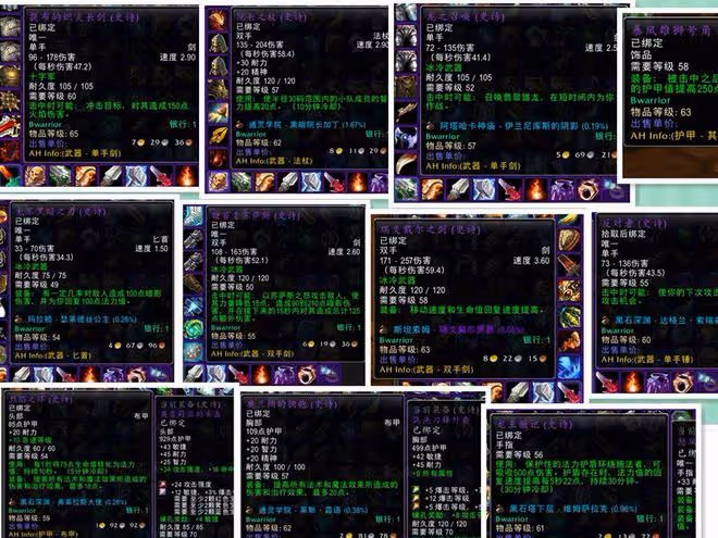 魔獸世界懷舊服最強收藏玩家,各類收藏應有盡有,為工作家庭AFK