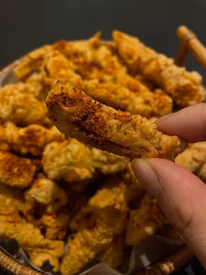 素版「小酥肉」杏鮑菇