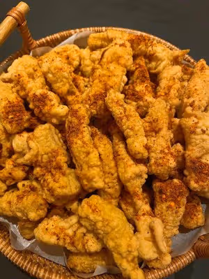 素版「小酥肉」杏鮑菇