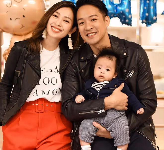 因兒子是單眼皮，TVB藝人陳智燊夫婦被質疑整容，親自作出回應