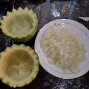 迷你消暑的冬瓜盅，清肝明目，色香味俱全