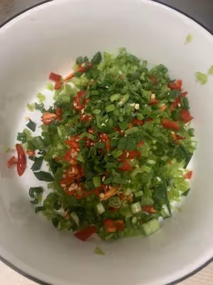 香菜雞蛋餅